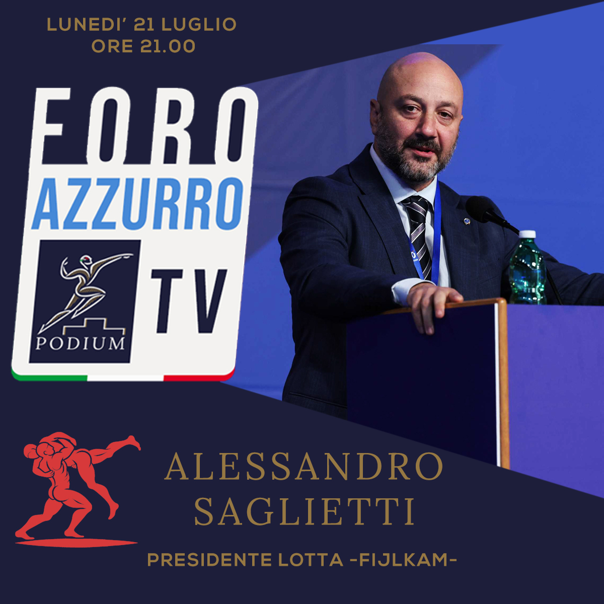 Foro Azzurro con Alessandro Saglietti
